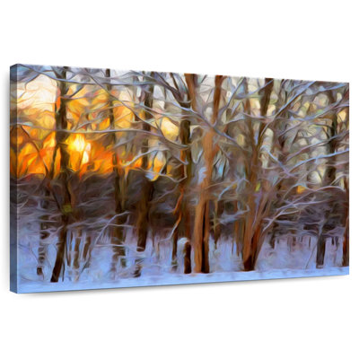 Alvord, Pennsylvanie, neige hivernale