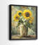 Série FLORAL dxiii - reproduction encadrée de qualité supérieure - prête à être accrochée - aucun clou requis-1312541109-1312541070