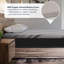 Matelas en mousse viscoélastique hybride Quinn-1553725557