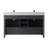 60" Free Standing Double Bathroom Vanity with Quartz Top-613478537