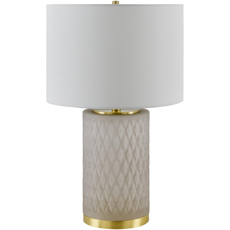 Lampe de table Keidenel, Gris foncé