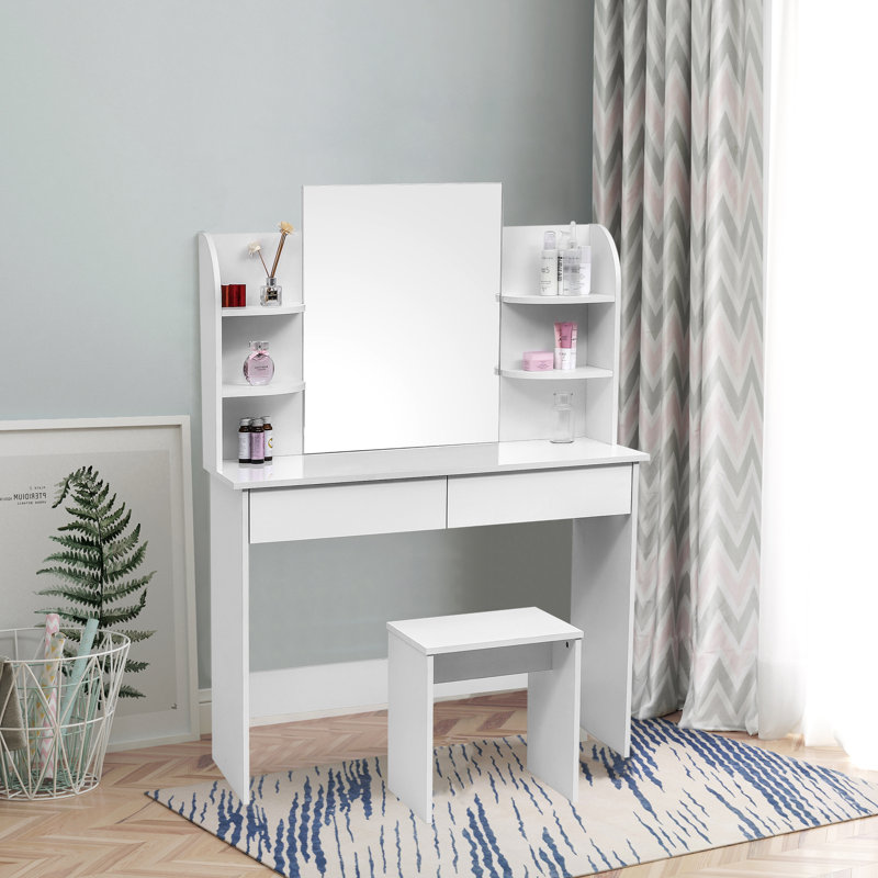 Hartlee Dressing Table with Mirror