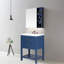 Meuble-lavabo moderne 24 po avec lavabo supérieur-98881735