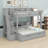 Bunk Bed With Storage Staircase, Trundle-801938681