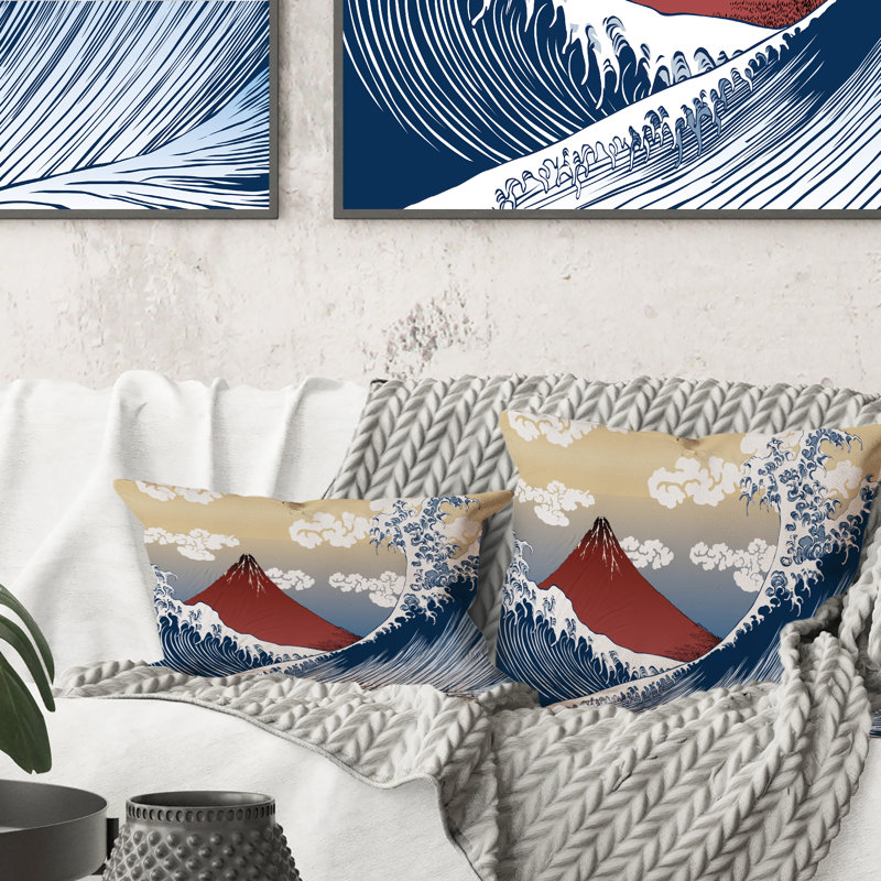 Coussin lombaire rétro traditionnel japonais