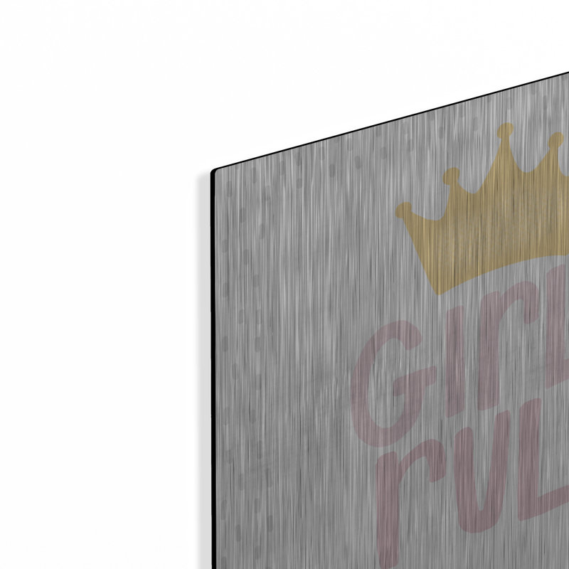 «Girls Rules» par Lisa Larson, H 12 po x l 12 po