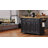 54-Inch Large Rolling Kitchen Island With Rubber Wood Drop Leaf, 4 Doors, 3 Drawers & Storage-457430881