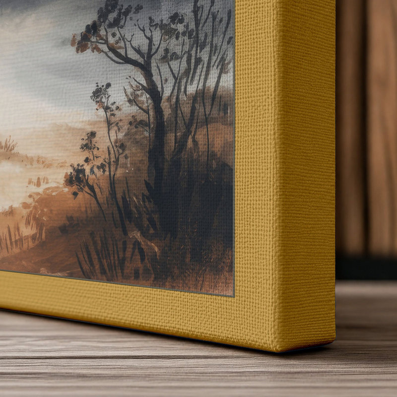 Print, Ochre Border, 30x20 - 76.2 x 50.8 cm