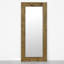 Wyalusing Oak Wood Sliding Barn Door Mirror-1583565733-1583565734
