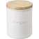 Yamazaki Home Ceramic Canister, Dry Food Kitchen Storage Container, Sugar, 15.25 oz. Airtight