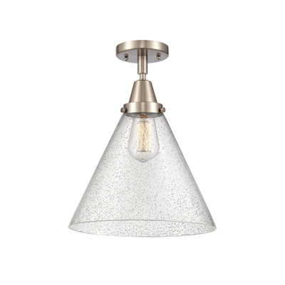 Plafonnier en verre