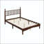 Lit plateforme double pleine grandeur avec tête de lit en forme de gourde et lattes en bois-31757973-31757974