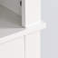 Armoire de salle de bain au-dessus de la toilette - assurance de la qualité, tablette réglable, blanc, rangement surdimensionné de 23,9 x 7,71 x 67,37 pouces, finition blanche,