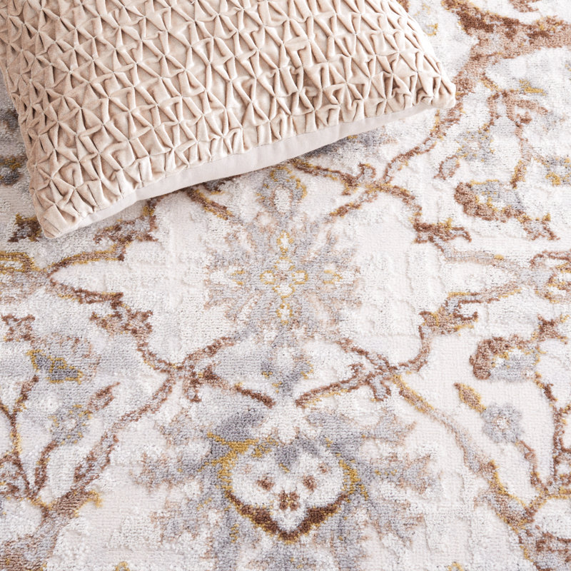 Tapis beige / brun Palma 336, Rectangle 2 pi 2 po x 3 pi 9 po