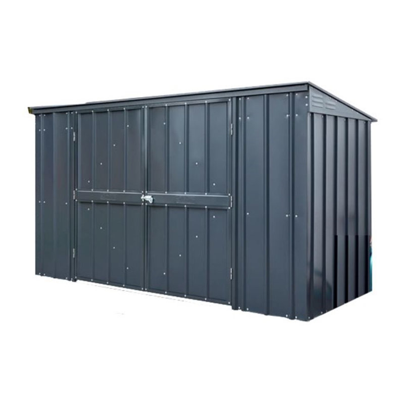 Salford 20 ft. W x 8 ft. D Metal Garden Shed