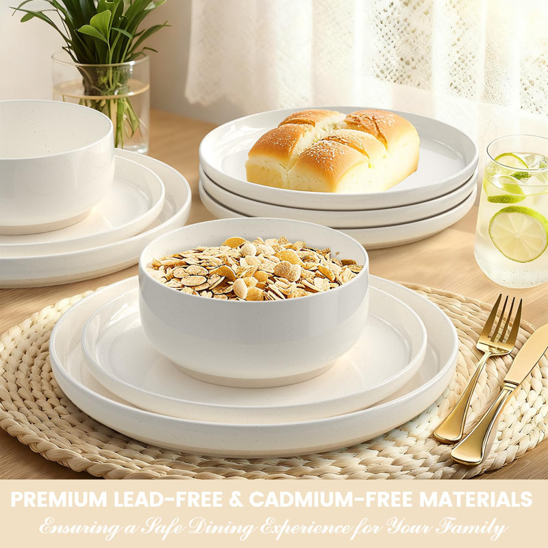 12 Pieces,Dinnerware Sets for 4,