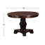 Chaise rembourrée en similicuir 5 pièces