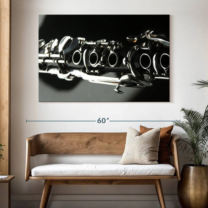 Abarca Clarinet Details, 34" H x 51" W