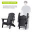Ensemble de chaises pliantes Adirondack d'extérieur-124920150
