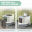 Plastic Litter Box Enclosure with Scoop