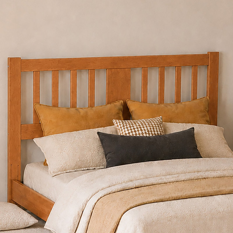 Lit plateforme avec lit gigogne Graham, Full, Light Toffee