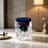 Creative Wave Transparent Resin Stool