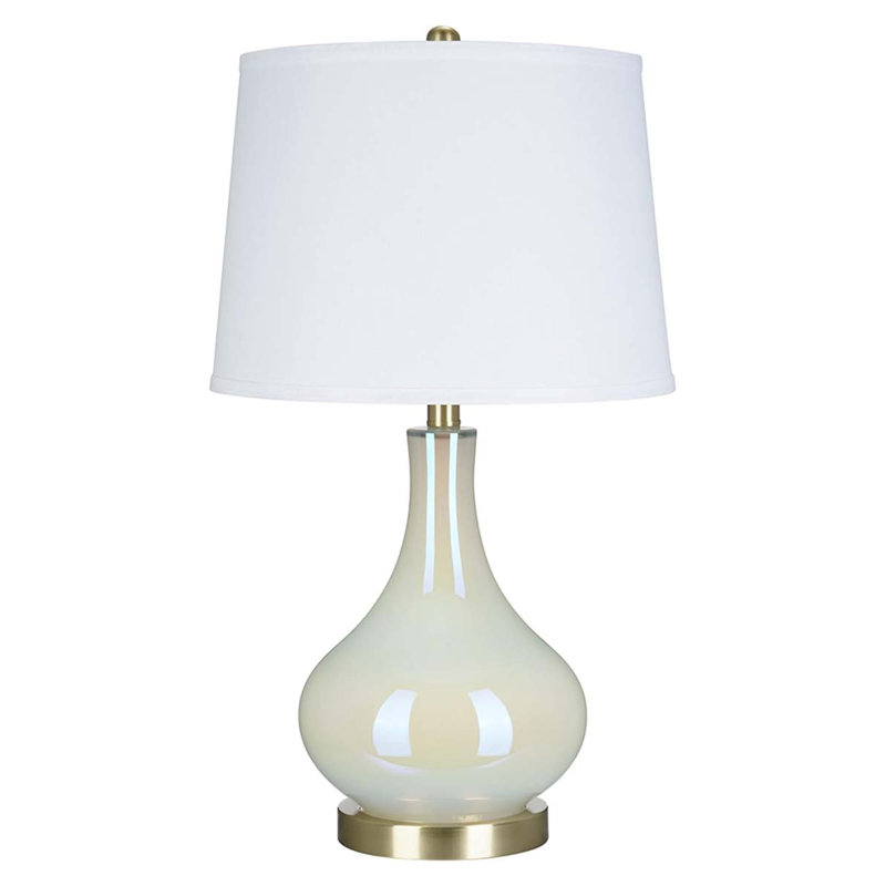 Lampe de table en verre Taisa