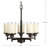 Nash 5 - Light Dimmable Classic / Traditional Chandelier