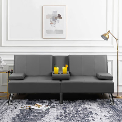 Futon convertible moderne, canapé-lit pliant réglable