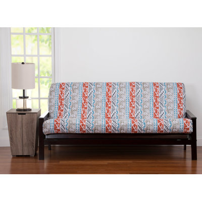 Housse pour futon à coussins carrés