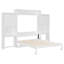 Lit escamotable avec bureau et armoires Murphy