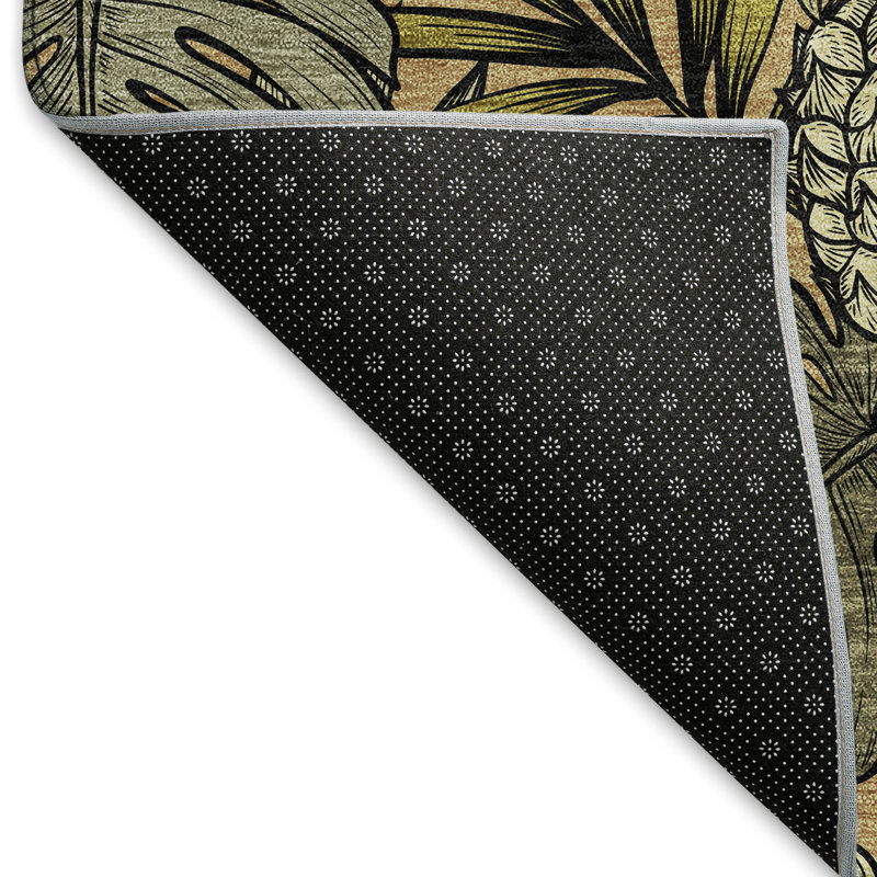Tapis vert lavable à la machine de qualité supérieure Mayfield AMF206, Rectangle 1 pi 8 po x 2 pi 6 po