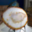 Plaque en agate AAA polie - Vitrail naturel!