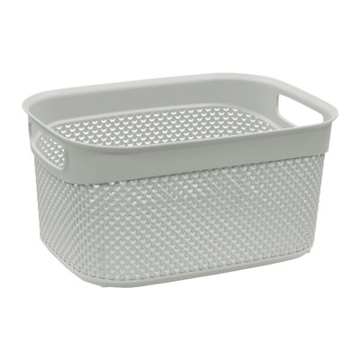 JVL Plastic Decorative Basket