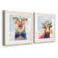 Groovy Pig and Sky - ensemble de 2 peintures-1321557797-1321557796