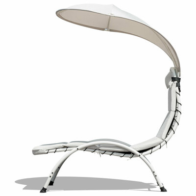 Chaise longue simple avec coussin 67,5 po
