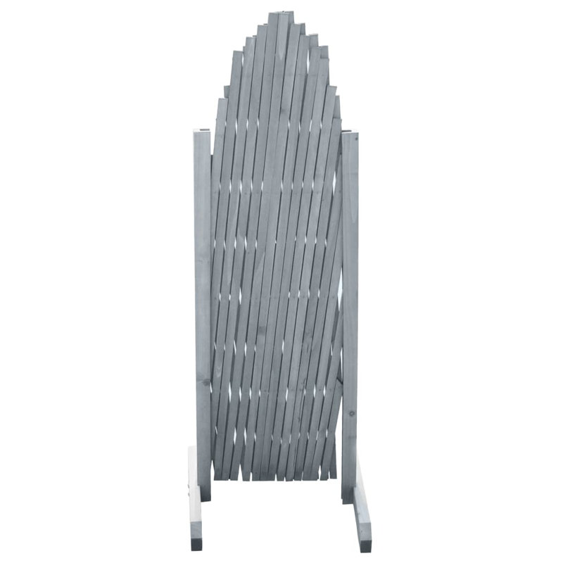 100cm H x 180cm W Wood Trellis, Grey
