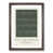 Walnut Framed Framed