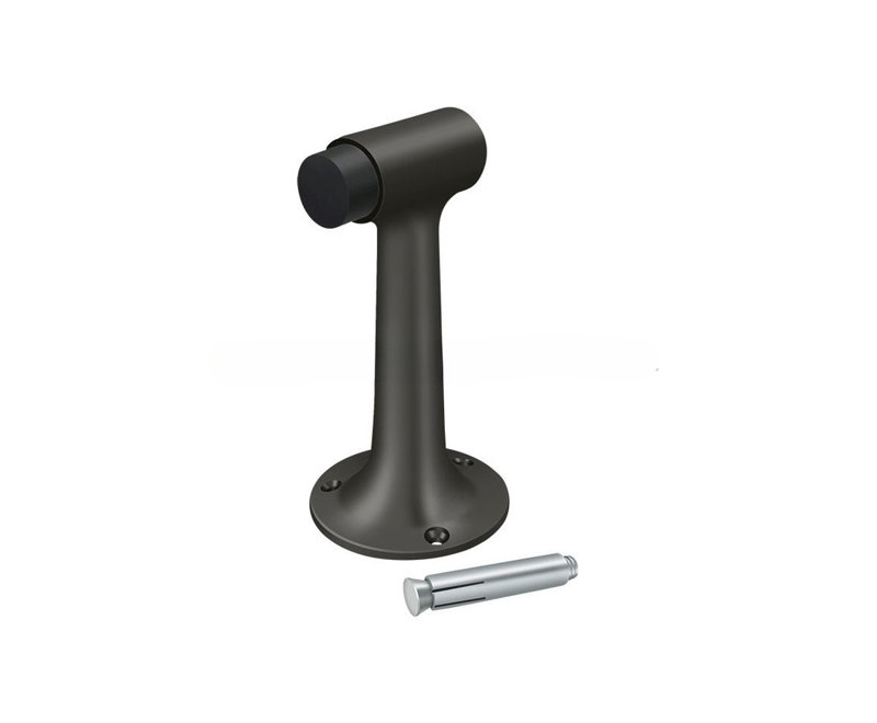 Door Stop, Oil-Rubber Bronze