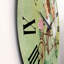 Couple de hérissons faisant du vélo - Horloge murale traditionnelle-60328802