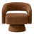 Upholstered Swivel Accent Barrel Chair-2103261184