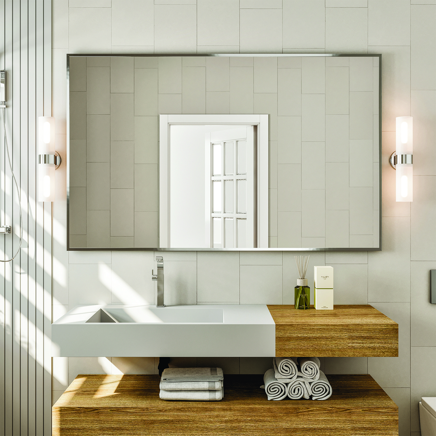 Brayden Studio® Schweitzer Transitional Bathroom / Vanity Mirror ...