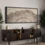 Grande impression sur toile encadrée - Anneaux d'arbre pour décoration intérieure moderne-118733473-118733474