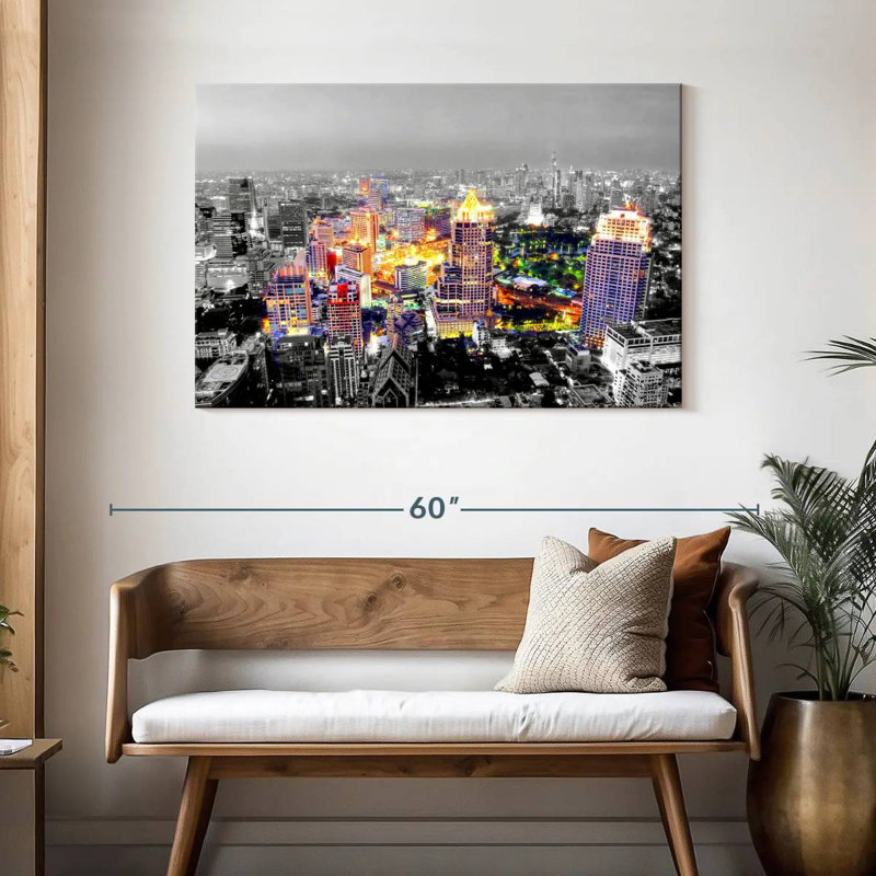 Sirci, ville de la ville de Lumières Pop, H 30 po x l 45 po