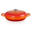 Le Creuset Signature Enameled Cast Iron Braiser with Lid-775043249-775043252