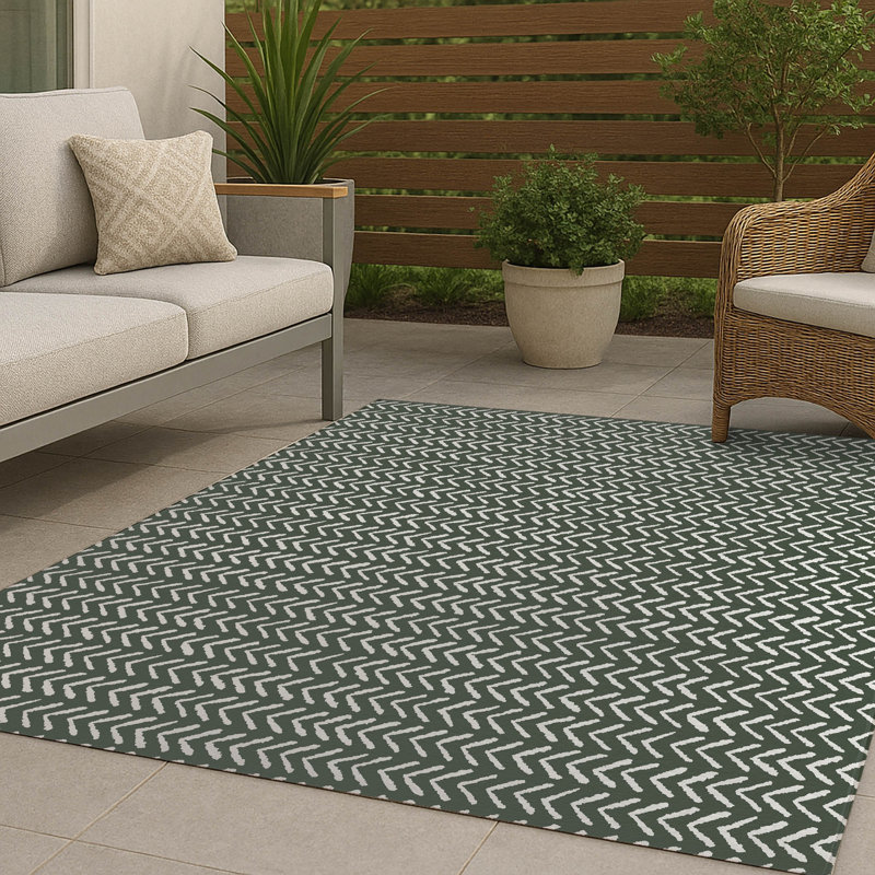 Tapis d'extérieur antidérapant Tribe Way, Rectangulaire 3 pi x 5 pi