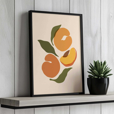 «Yellow Peaches» par Garima Dhawan, reproduction d'art sur toile
