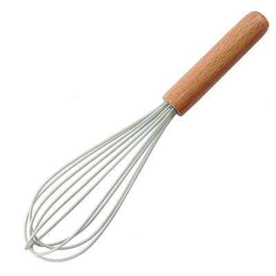 Ustensile de cuisine 10 pouces pour batteur à œuf confortable en silicone