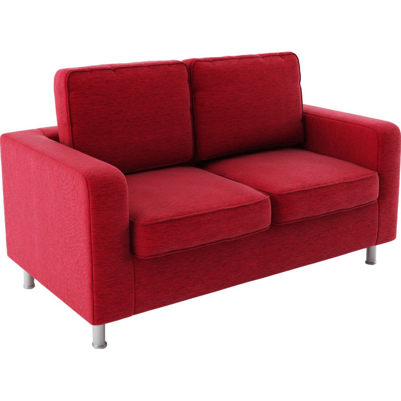 Miral Loveseat, Red