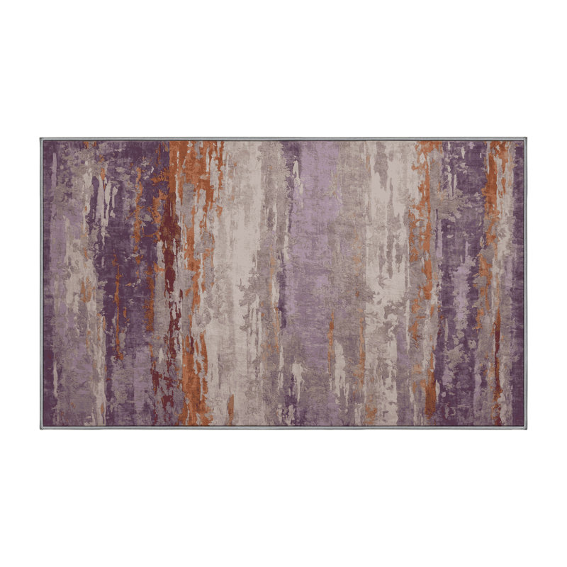 Tapis brun soyeux et moelleux, Tapis de couloir 2 pi x 5 pi